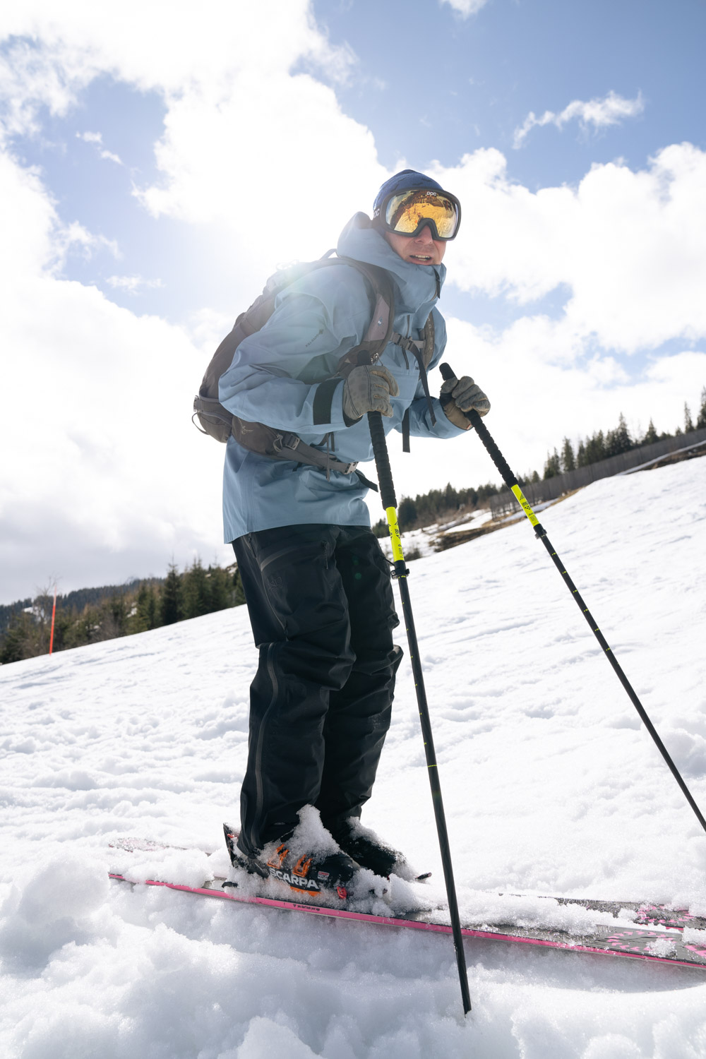 Skifahren,Mann,Sonne,Winter,Schnee,Flachau,Flauchauwinkl,Schnee,Black,Crows